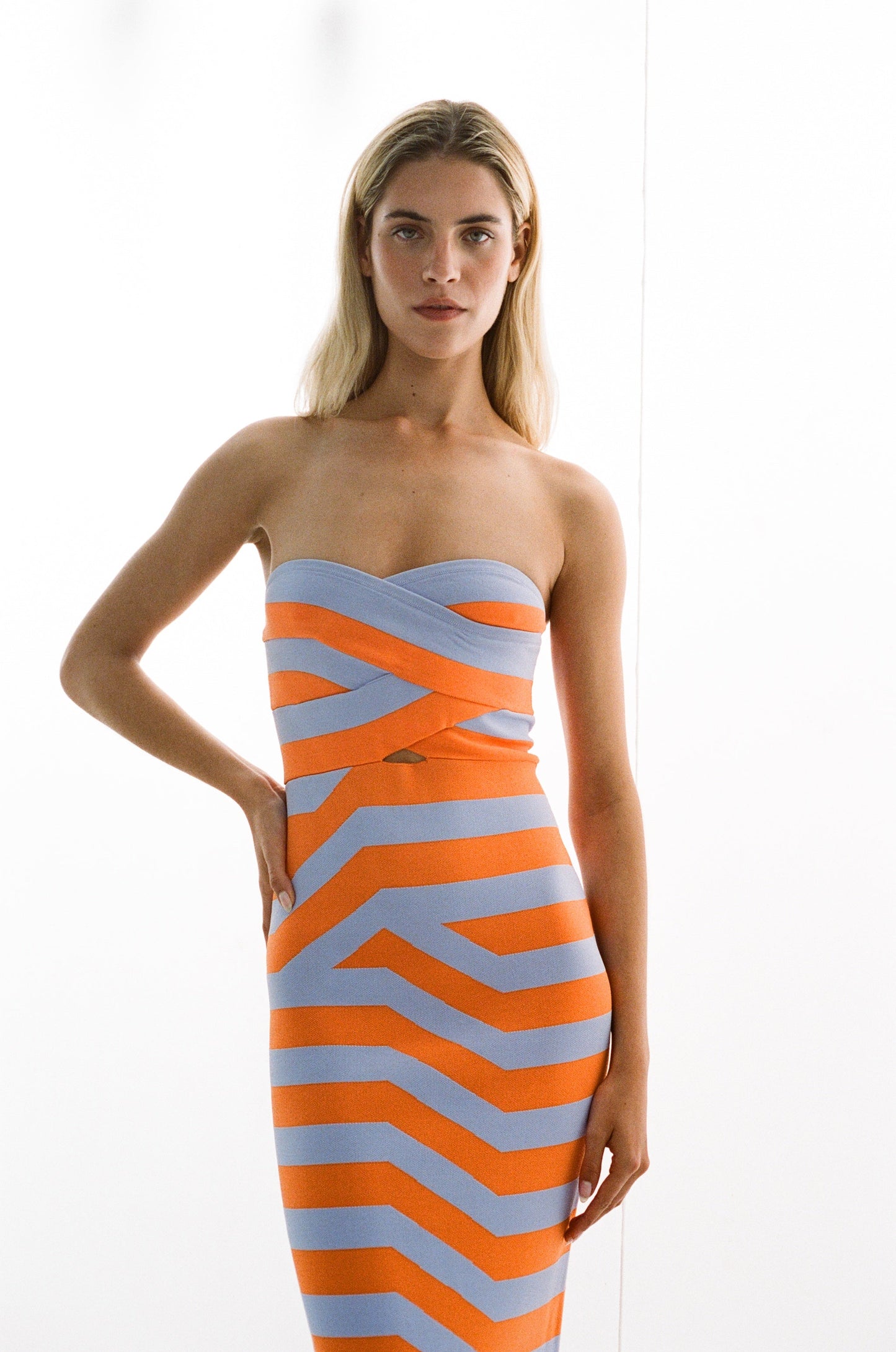 Aude Maxikleid - Flieder