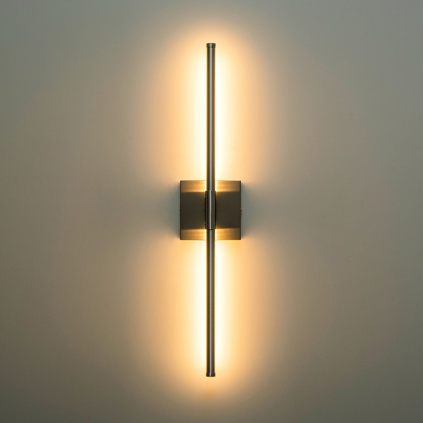 1-flammig 23,6 Zoll Moderne lineare dimmbare integrierte LED-Badezimmer-Wandleuchte