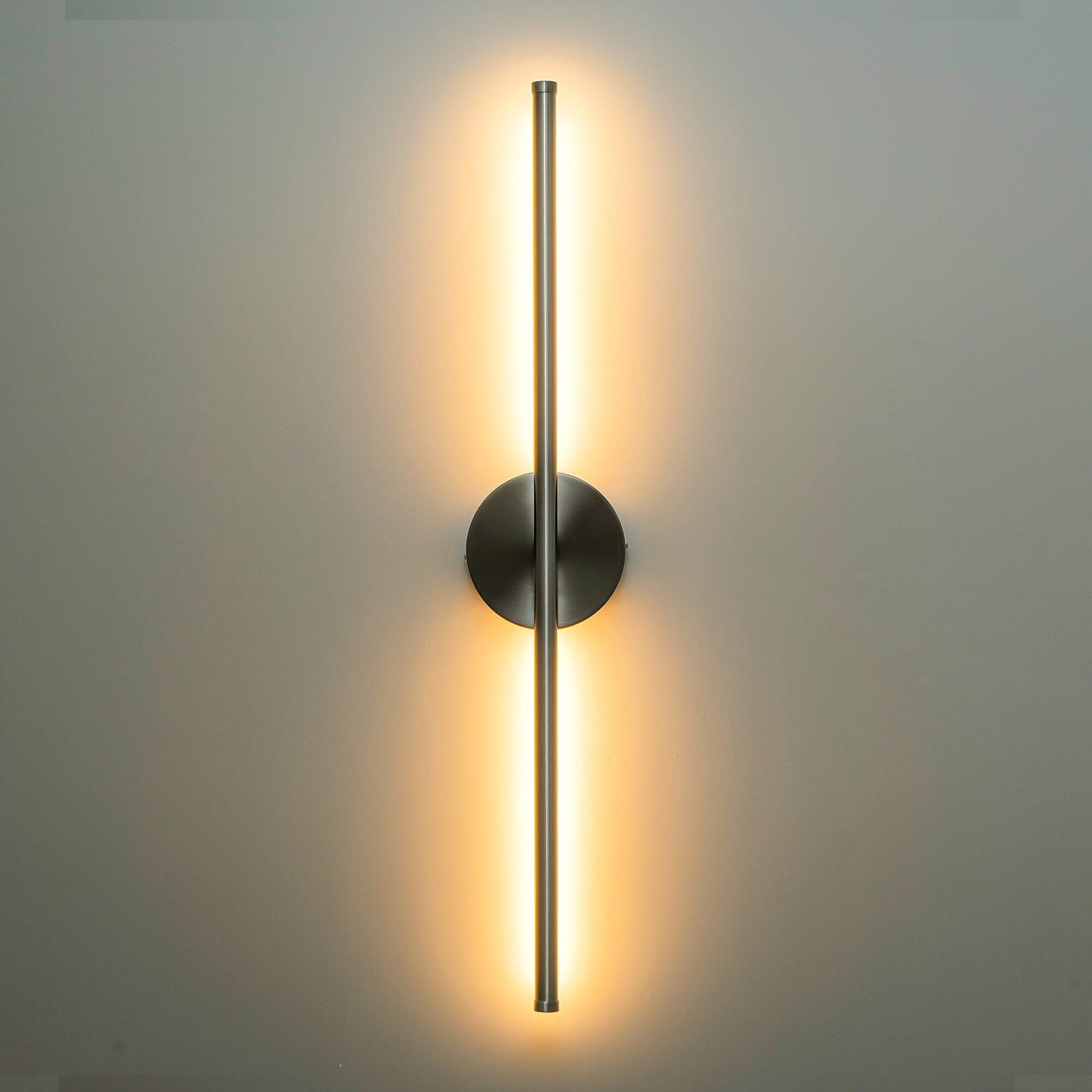 1-flammig 23,6 Zoll Moderne lineare dimmbare integrierte LED-Badezimmer-Wandleuchte