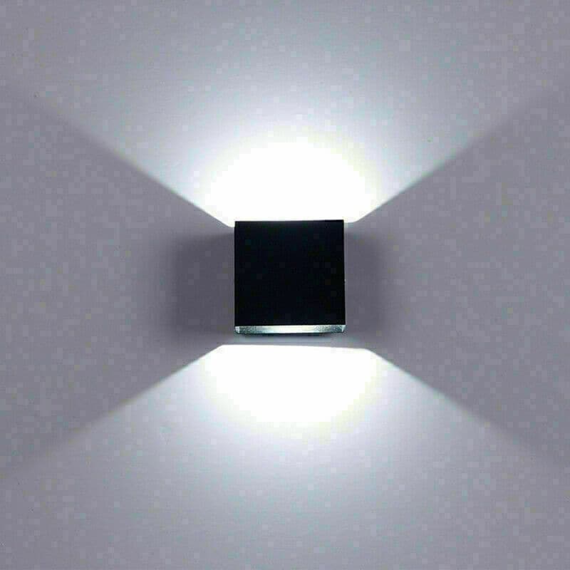 1 Stück LED-Wandleuchten Up Down Cube Wandleuchte