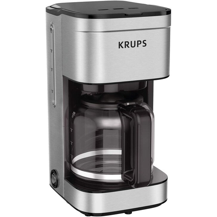 Filterkaffeemaschine für 10 Tassen, Digitalanzeige, Edelstahl-Finish, programmierbarer Timer, automatische Abschaltung