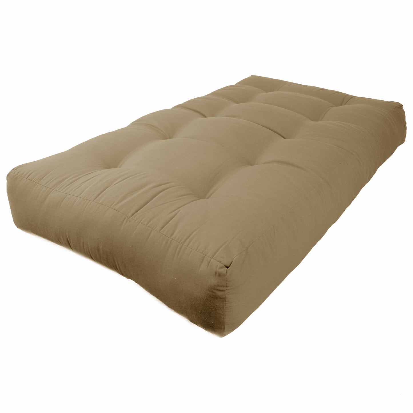 10 Zoll dicke Twill-Futonmatratze (Twin, Full oder Queen)