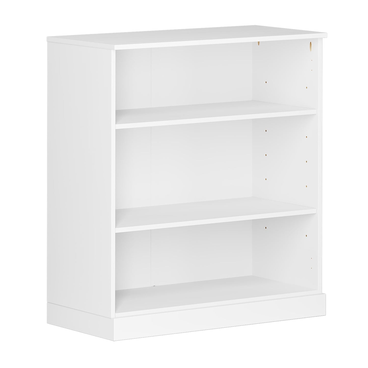 Bücherregal mit 3 Regalböden aus 100 % Massivholz und optionalen Türen von Palace Imports