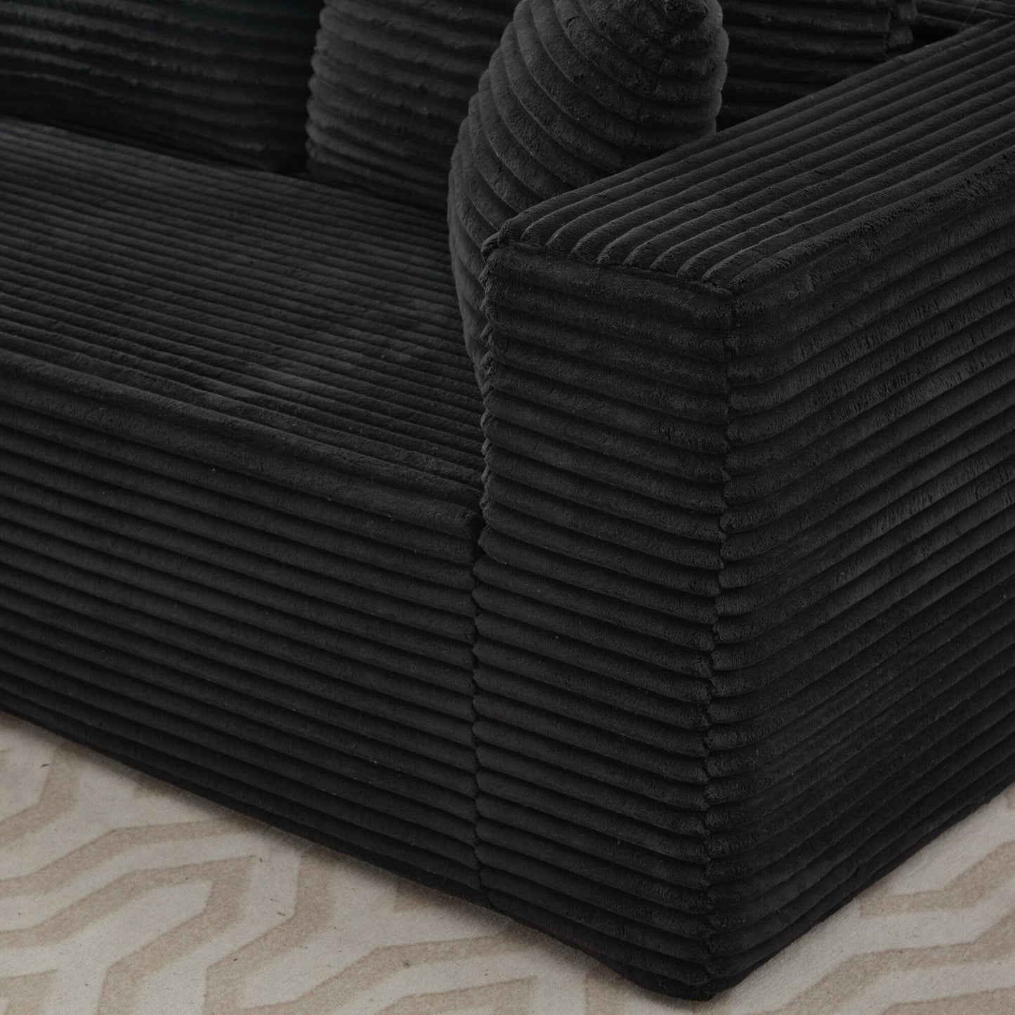 106 Cloud Sectional Couch L-Shape With Left Facing Chaise,Deep Seat Modern Modular Sofa For Living Room,No Assembly Required