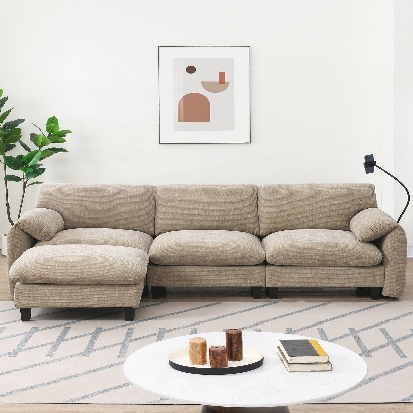 108 Inch Modular Sectional Sofa