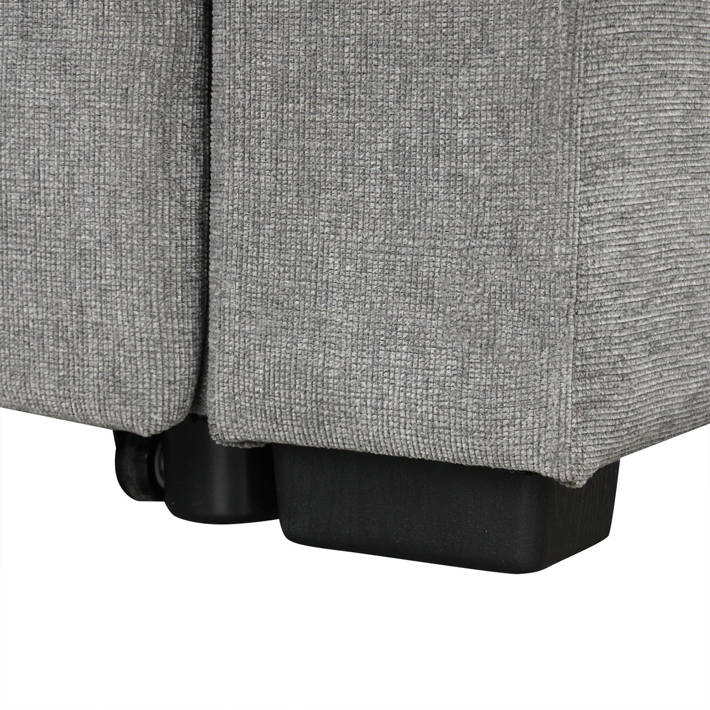 108 Inch Modular UâShaped Sectional Sofa with Pull Out Sleeper, USB Ports and Dual Cup Holders for Living Room