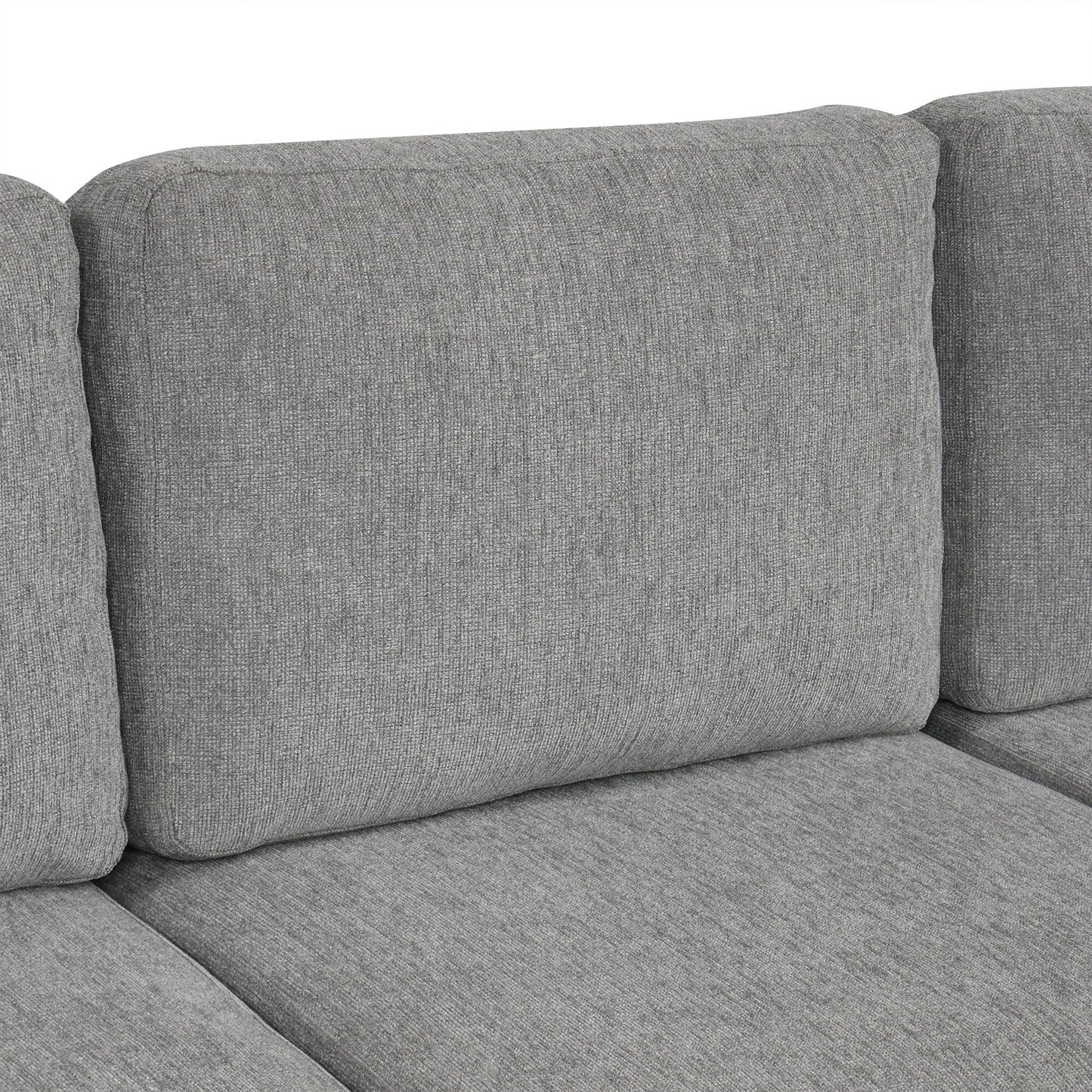 108 Inch Modular UâShaped Sectional Sofa with Pull Out Sleeper, USB Ports and Dual Cup Holders for Living Room
