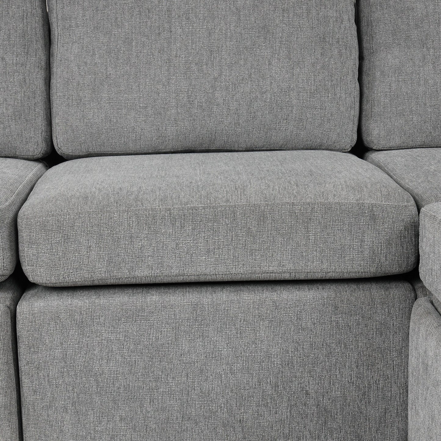 108 Inch Modular UâShaped Sectional Sofa with Pull Out Sleeper, USB Ports and Dual Cup Holders for Living Room