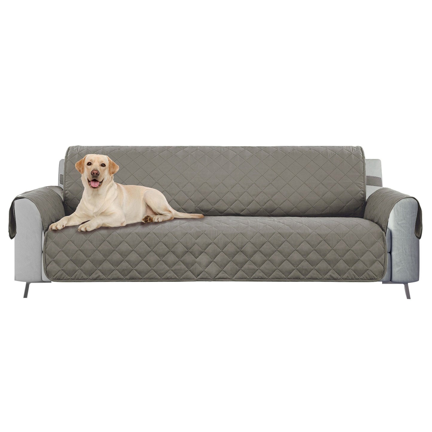 11.25 Gray Reversible Loveseat Sofa Cover