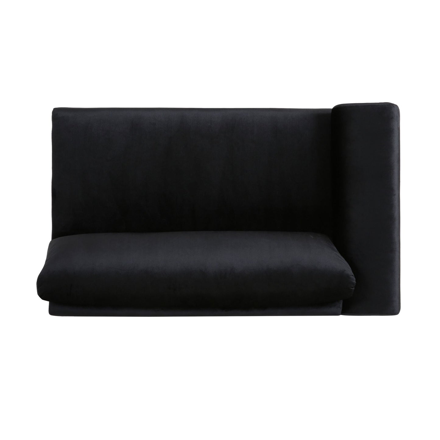 111 Velvet 4-Seater Sofa with Soft Cushions and Metal Silver Legs for Living Room