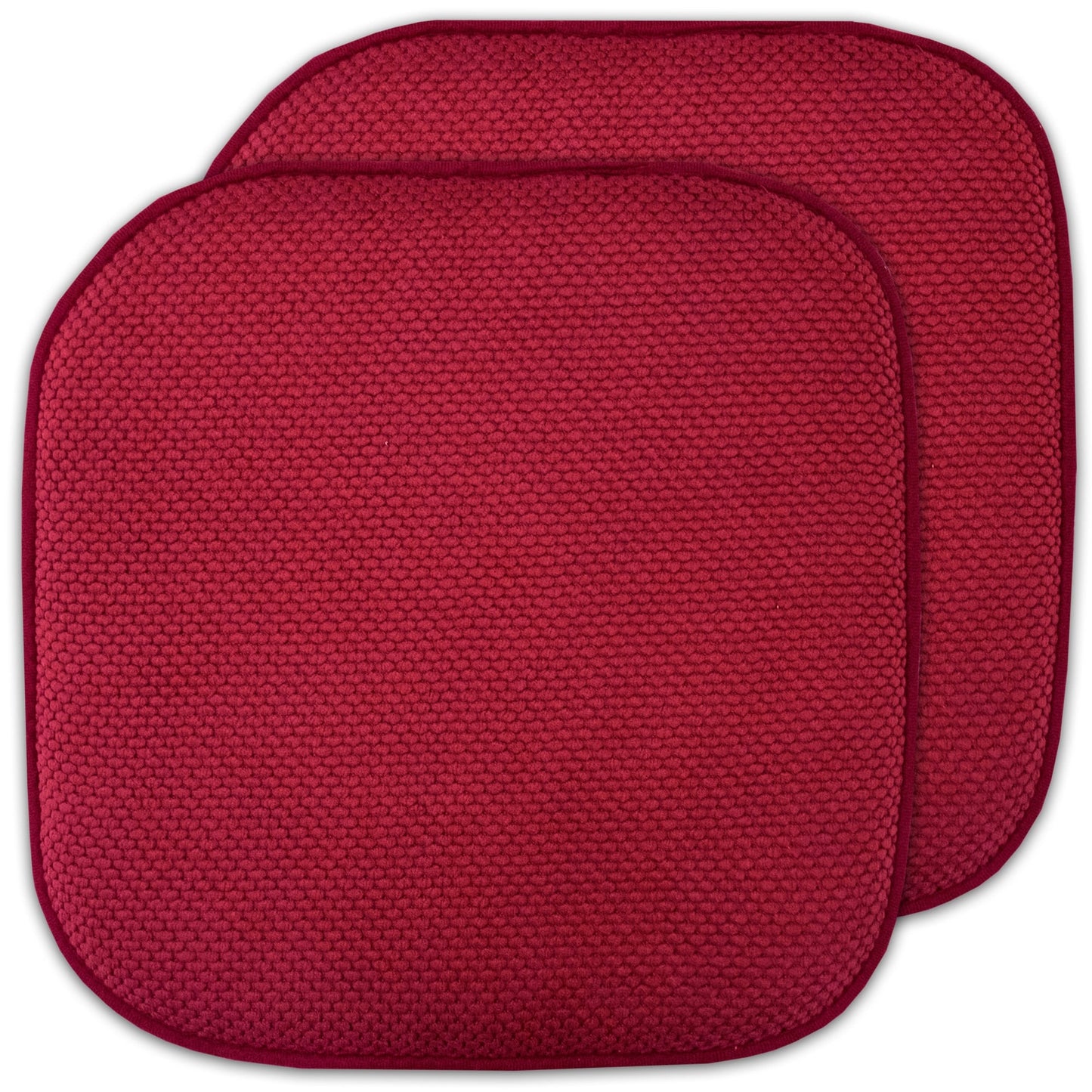 16 Zoll große, quadratische, rutschfeste Sitzkissen aus Memory-Schaum (2 oder 4) – 16 x 16
