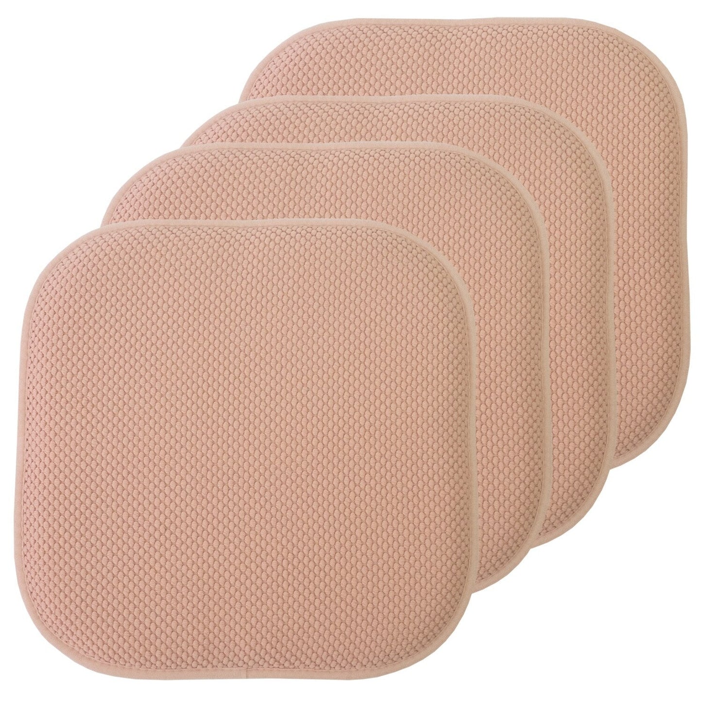 16 Zoll große, quadratische, rutschfeste Sitzkissen aus Memory-Schaum (2 oder 4) – 16 x 16