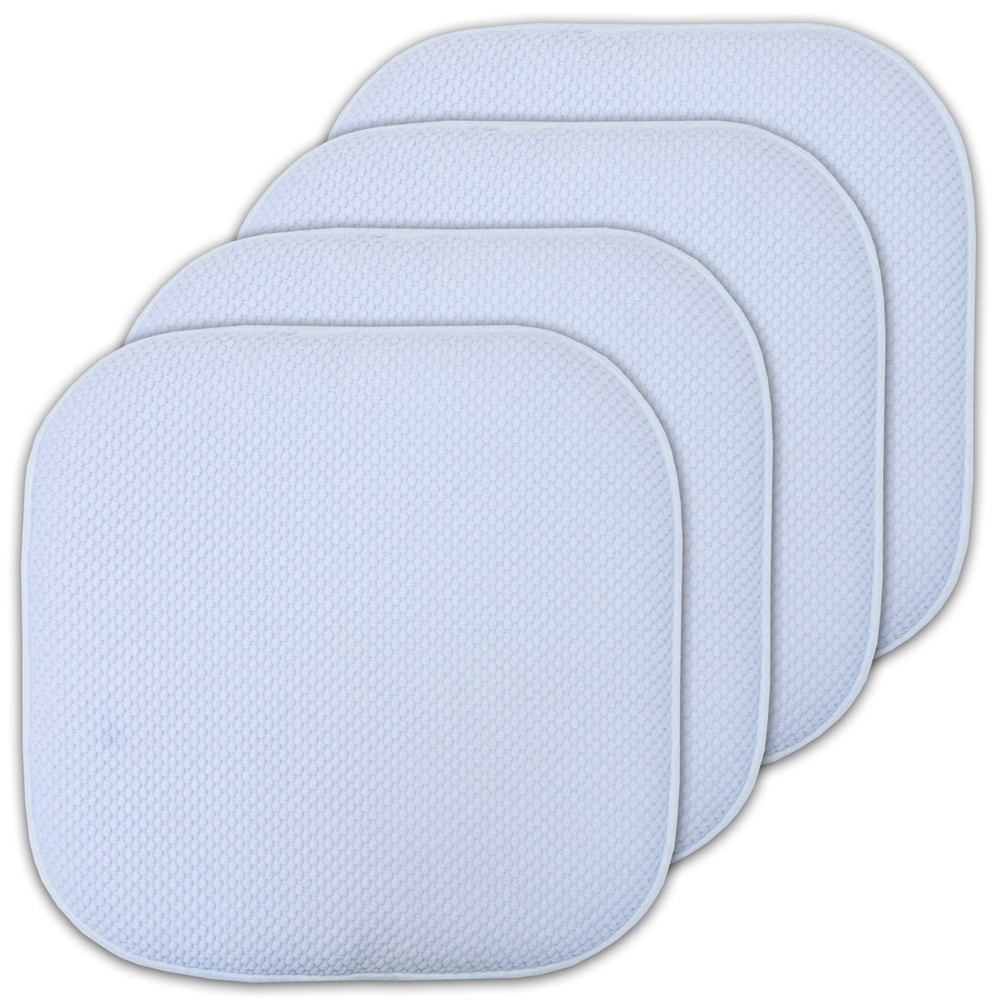 16 Zoll große, quadratische, rutschfeste Sitzkissen aus Memory-Schaum (2 oder 4) – 16 x 16