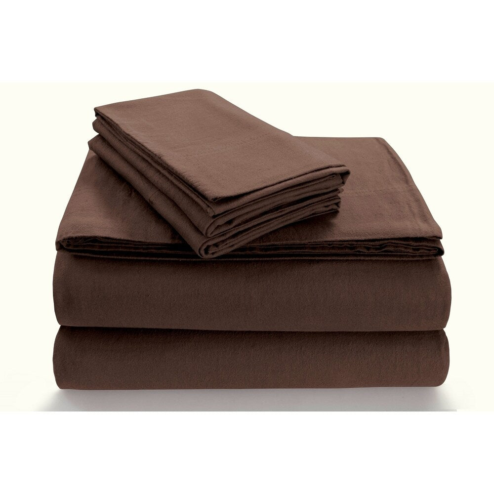 170-GSM gemütliches Flanell-Bettlaken-Set mit extra tiefen Taschen