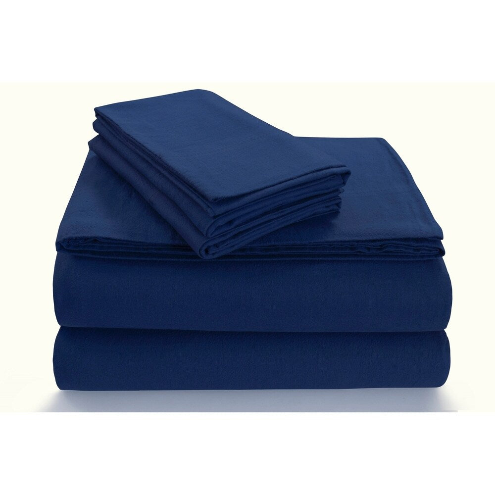 170-GSM gemütliches Flanell-Bettlaken-Set mit extra tiefen Taschen