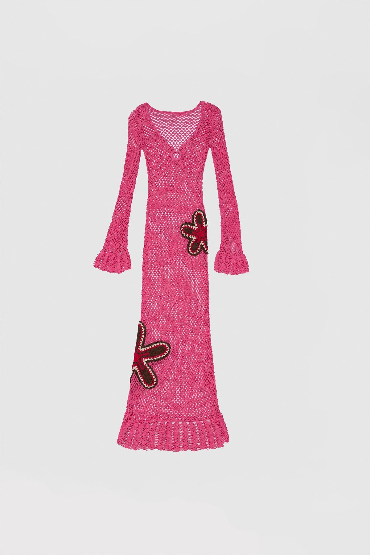 Elke Häkel-Maxikleid - Candy