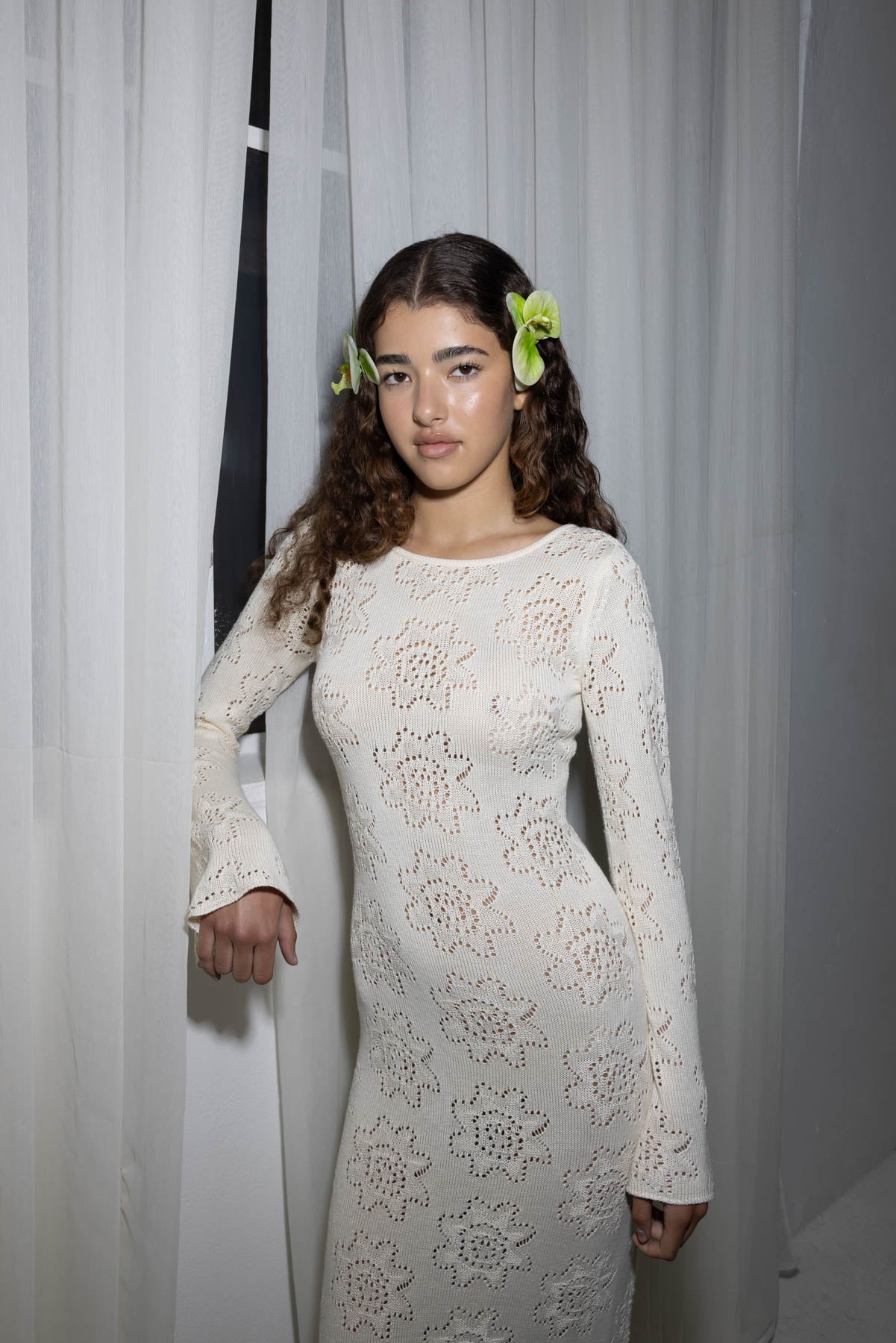 Bettina Maxikleid - Elfenbein