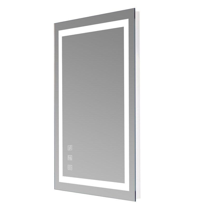 Touch-LED-Badezimmerspiegel, dreifarbige Dimmlichter