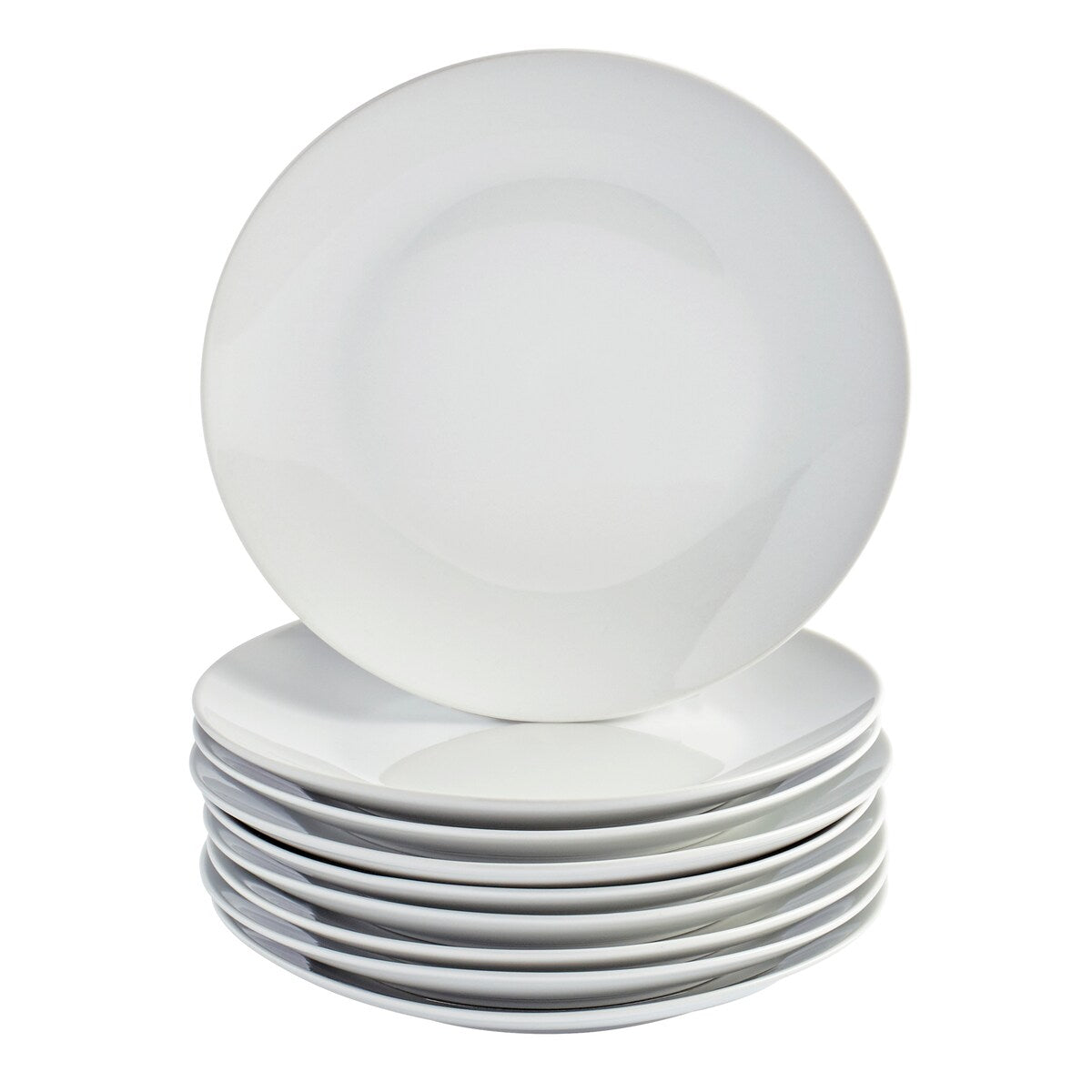 Tabletops Unlimited 8-teilig – 8 runde Salatteller, Vorteilspackung