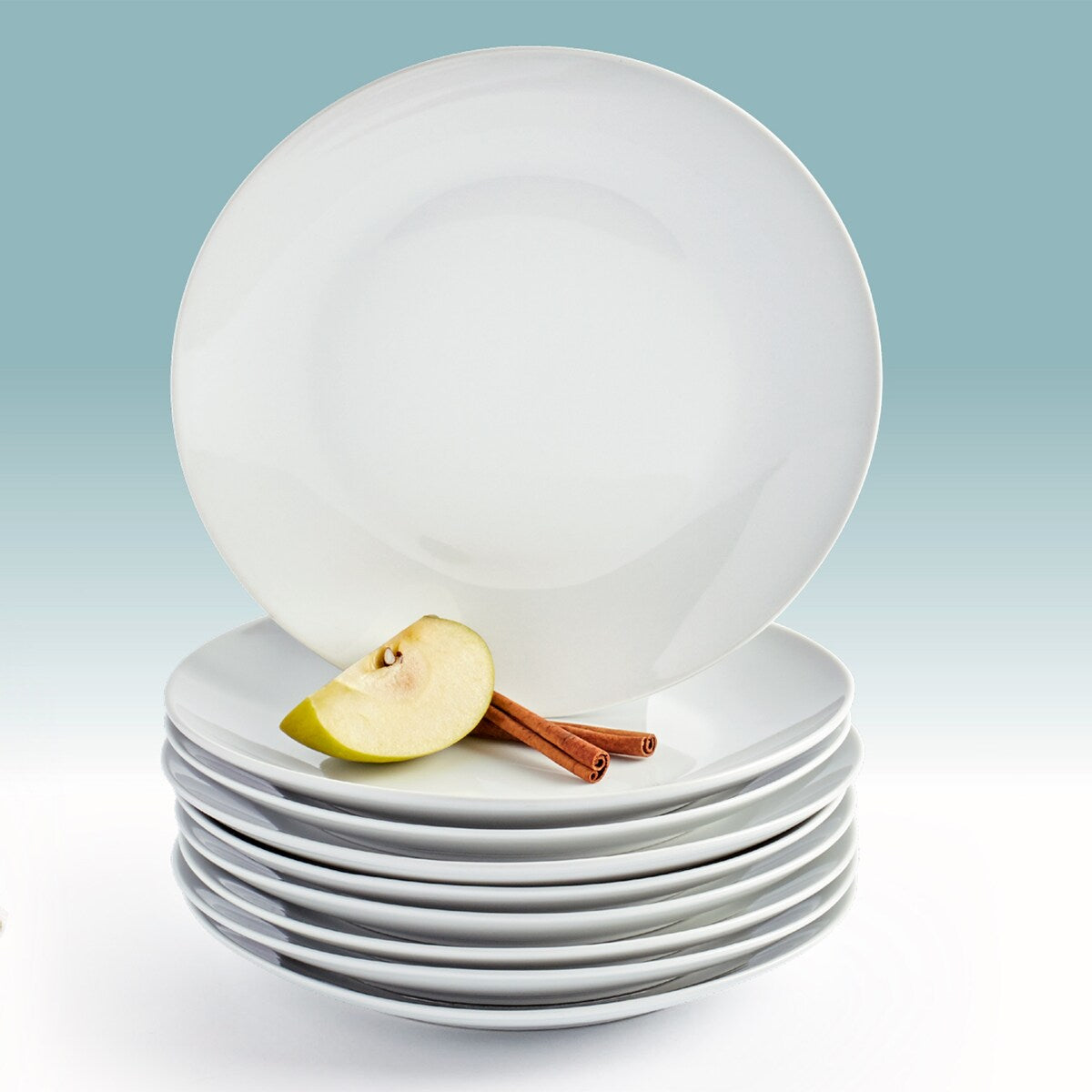 Tabletops Unlimited 8-teilig – 8 runde Salatteller, Vorteilspackung