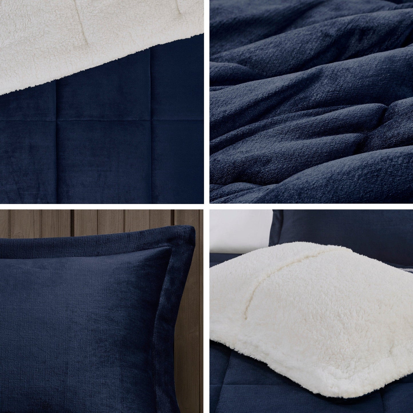 Woolrich Alton Bettdecken-Set, Alternative zu Plüsch und Sherpa-Daunen