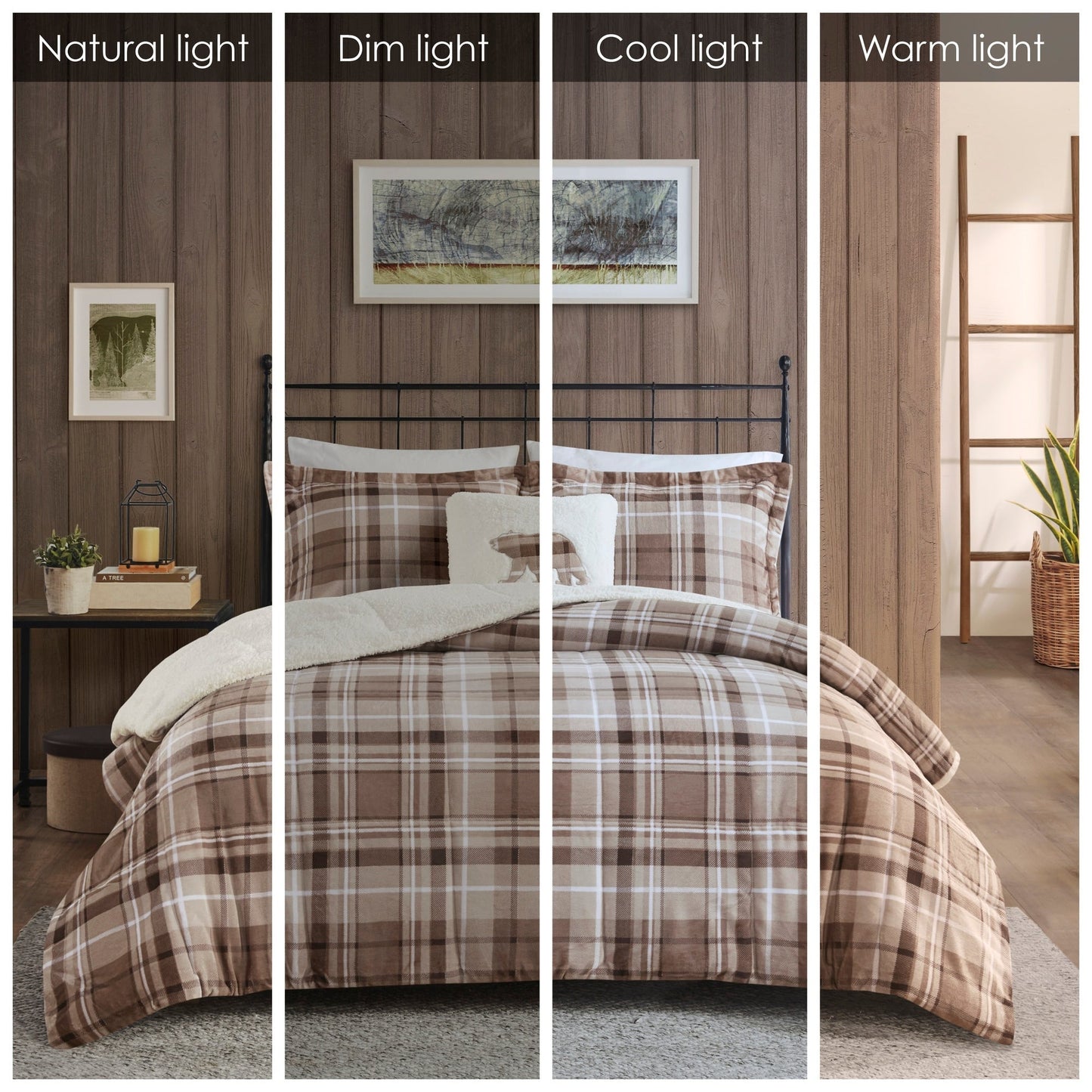 Woolrich Alton Bettdecken-Set, Alternative zu Plüsch und Sherpa-Daunen