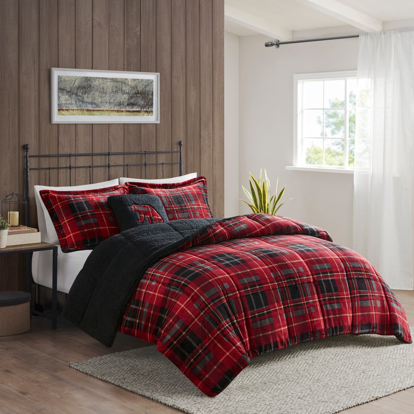 Woolrich Alton Bettdecken-Set, Alternative zu Plüsch und Sherpa-Daunen