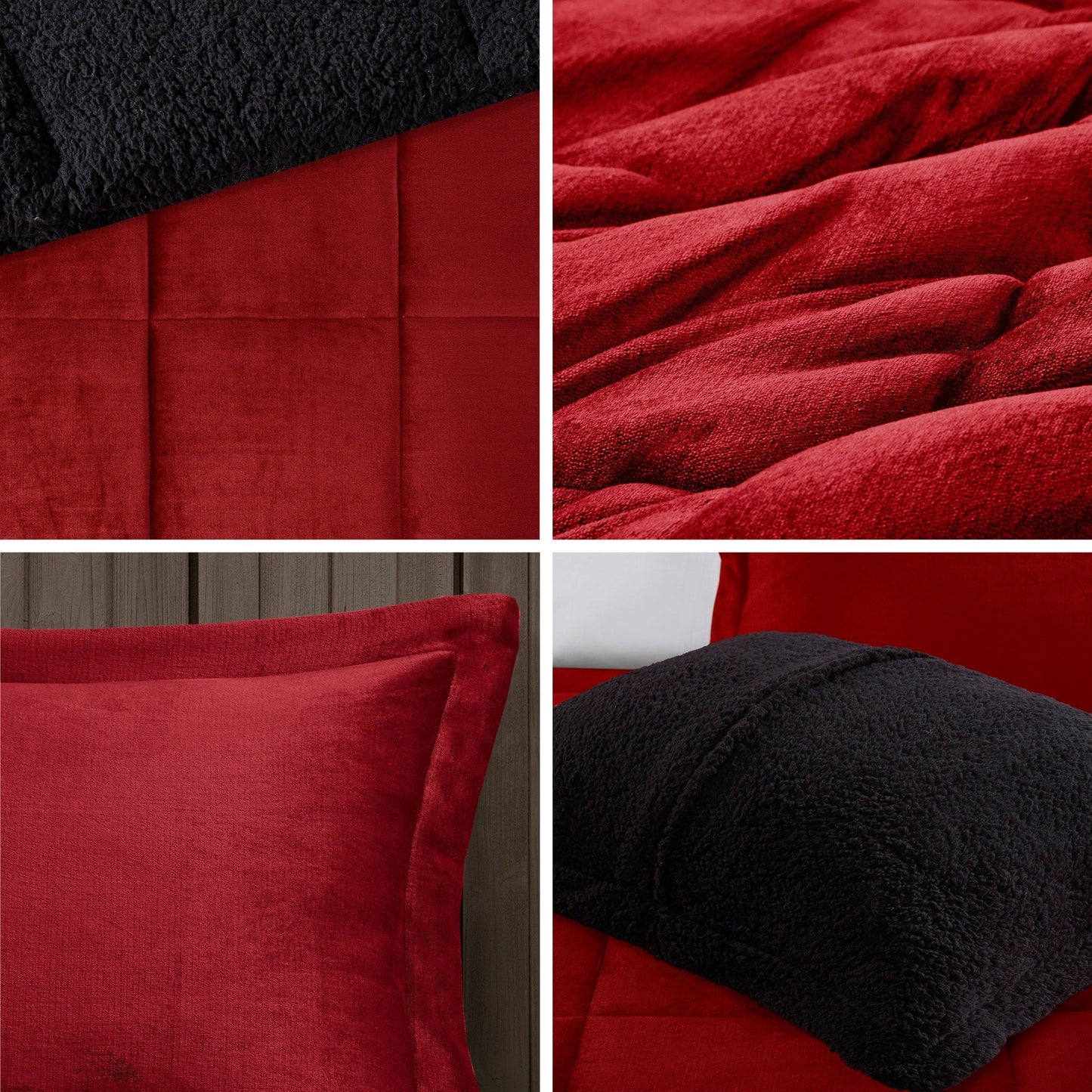 Woolrich Alton Bettdecken-Set, Alternative zu Plüsch und Sherpa-Daunen