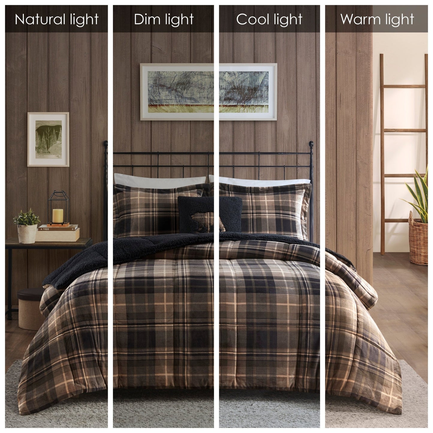Woolrich Alton Bettdecken-Set, Alternative zu Plüsch und Sherpa-Daunen