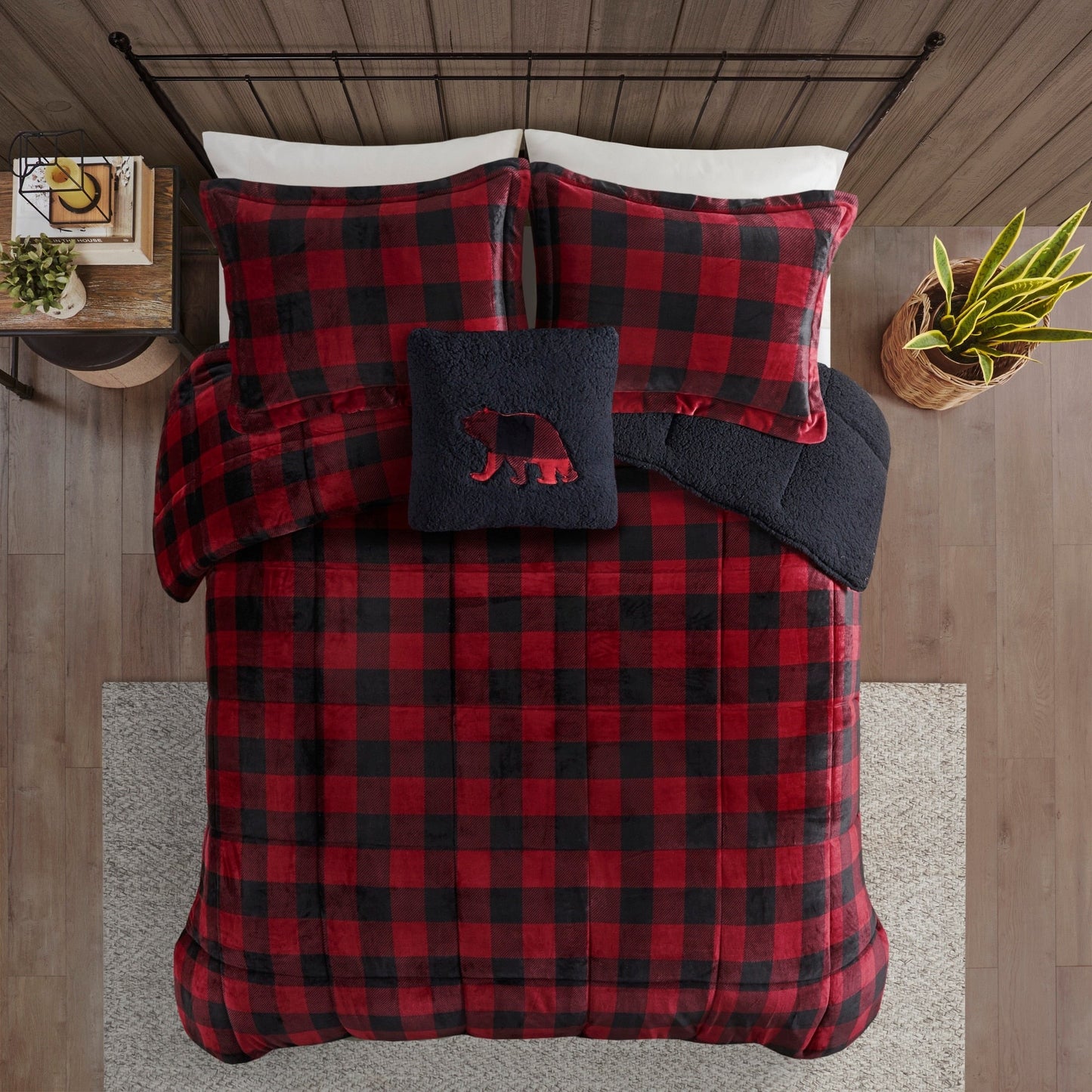 Woolrich Alton Bettdecken-Set, Alternative zu Plüsch und Sherpa-Daunen