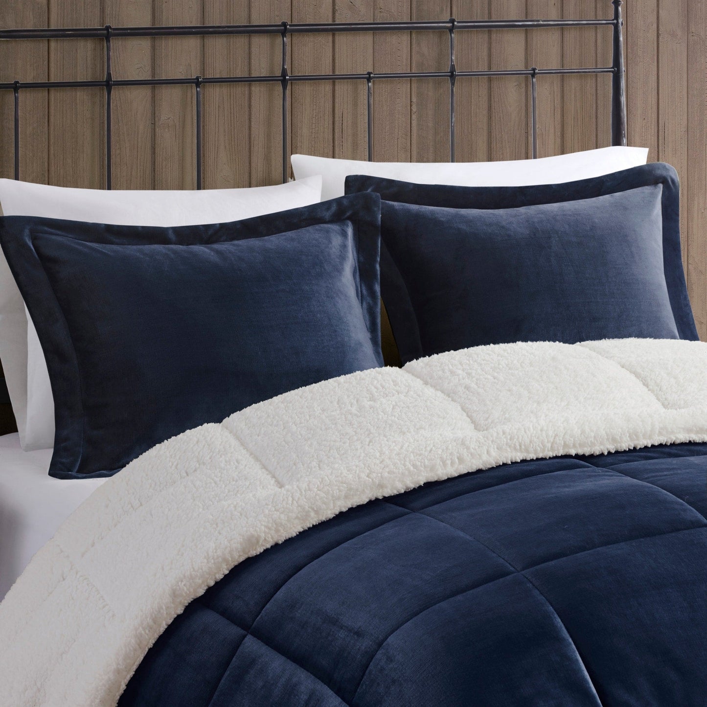 Woolrich Alton Bettdecken-Set, Alternative zu Plüsch und Sherpa-Daunen