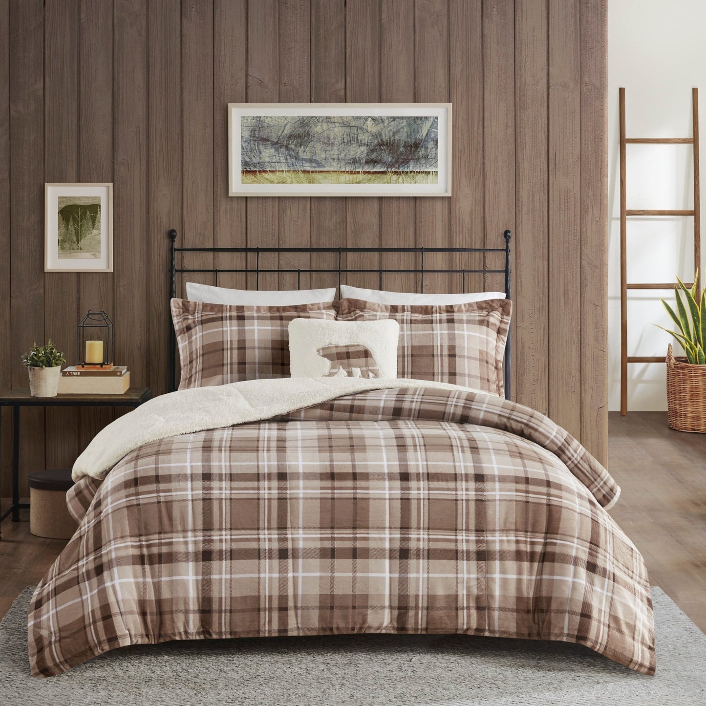Woolrich Alton Bettdecken-Set, Alternative zu Plüsch und Sherpa-Daunen