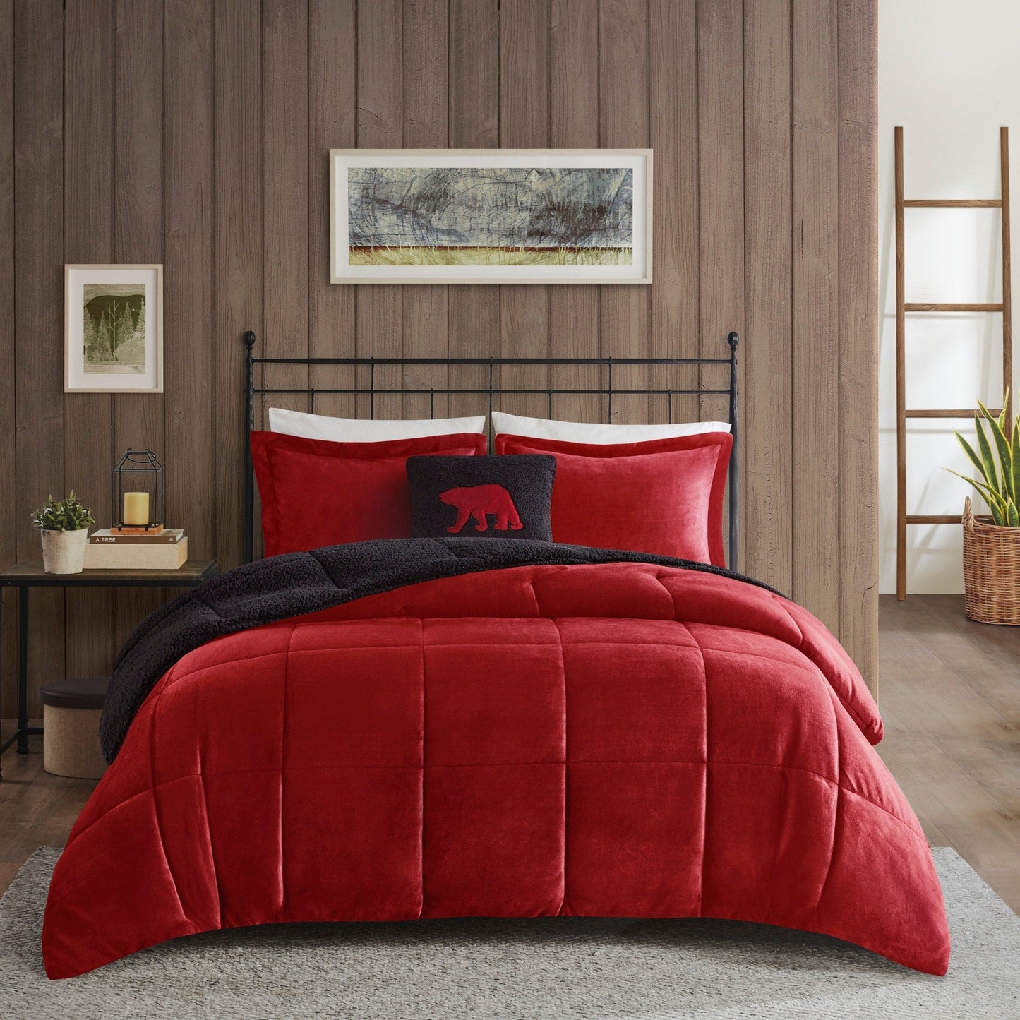 Woolrich Alton Bettdecken-Set, Alternative zu Plüsch und Sherpa-Daunen