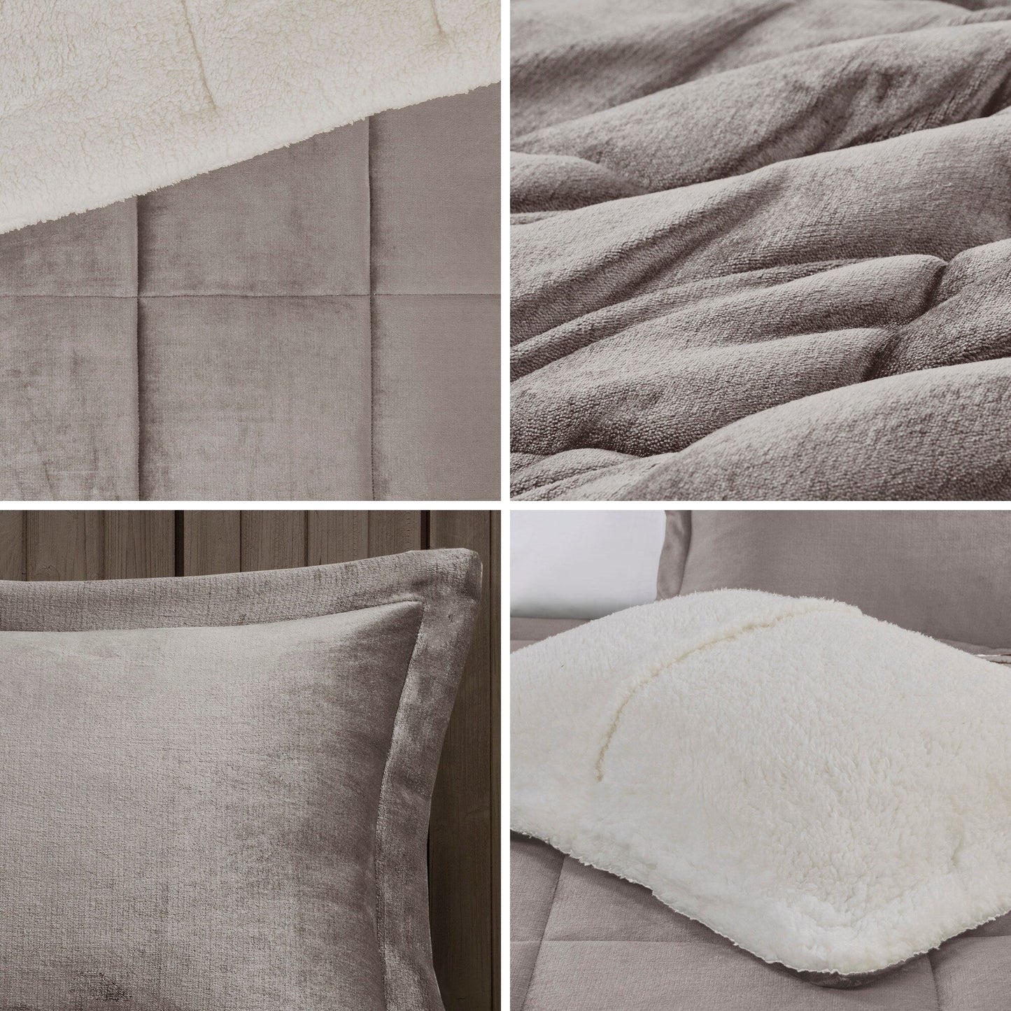 Woolrich Alton Bettdecken-Set, Alternative zu Plüsch und Sherpa-Daunen