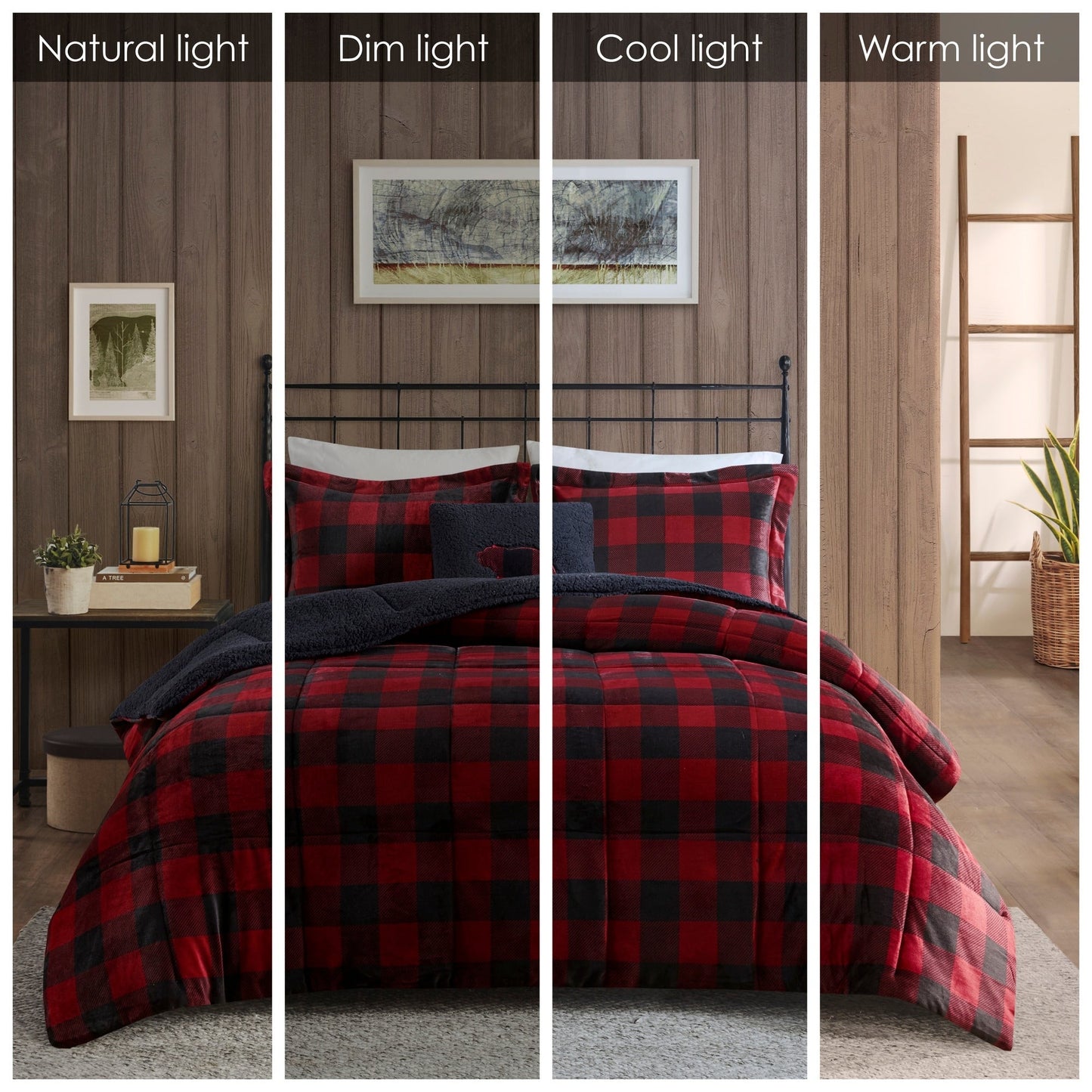 Woolrich Alton Bettdecken-Set, Alternative zu Plüsch und Sherpa-Daunen