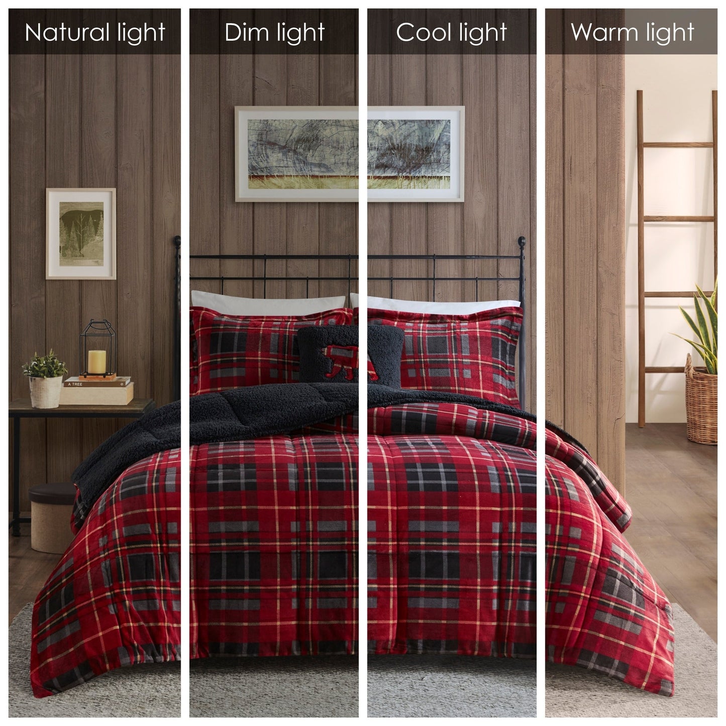 Woolrich Alton Bettdecken-Set, Alternative zu Plüsch und Sherpa-Daunen