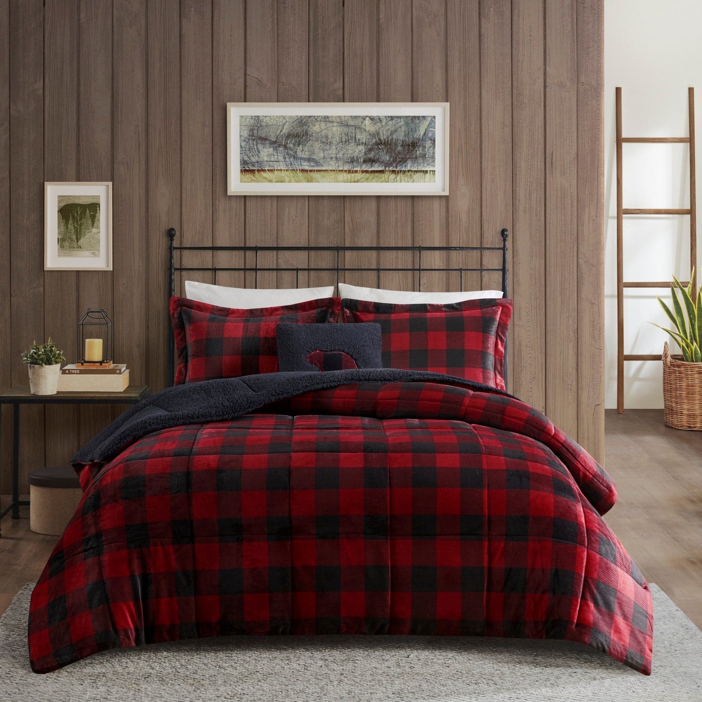 Woolrich Alton Bettdecken-Set, Alternative zu Plüsch und Sherpa-Daunen