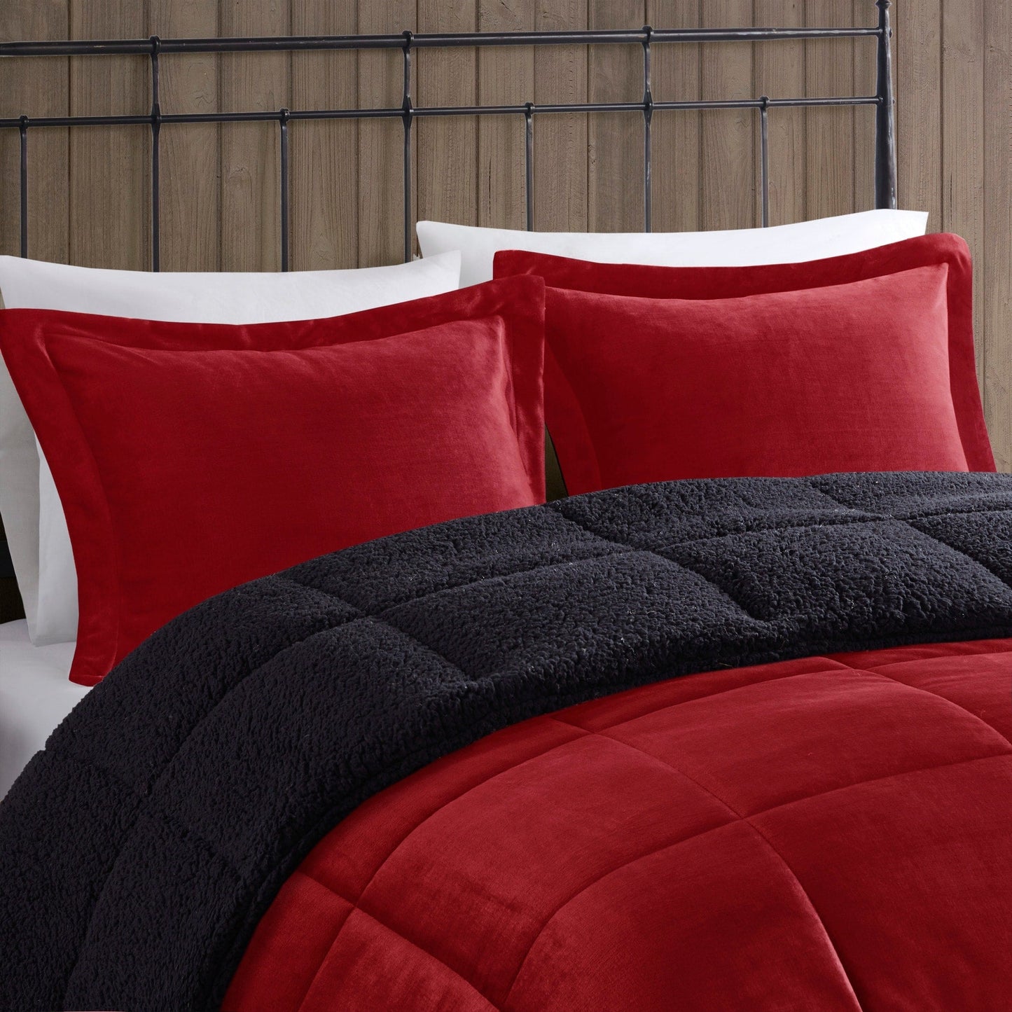 Woolrich Alton Bettdecken-Set, Alternative zu Plüsch und Sherpa-Daunen