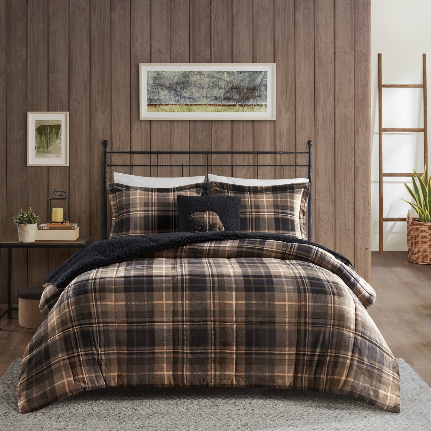 Woolrich Alton Bettdecken-Set, Alternative zu Plüsch und Sherpa-Daunen
