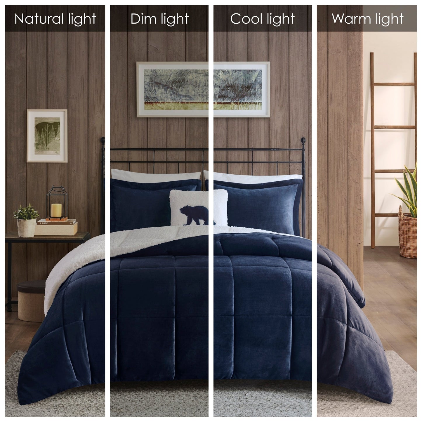 Woolrich Alton Bettdecken-Set, Alternative zu Plüsch und Sherpa-Daunen