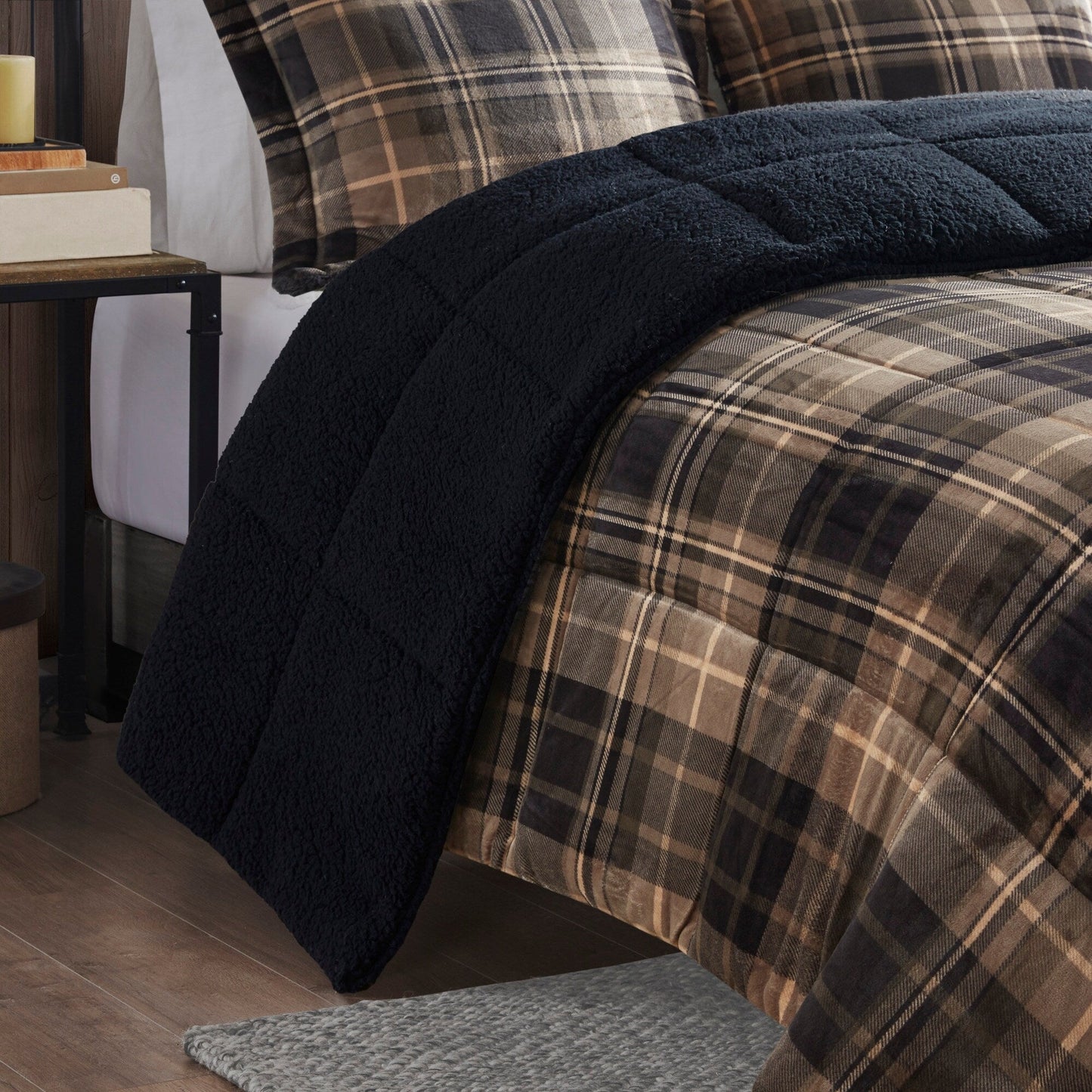 Woolrich Alton Bettdecken-Set, Alternative zu Plüsch und Sherpa-Daunen