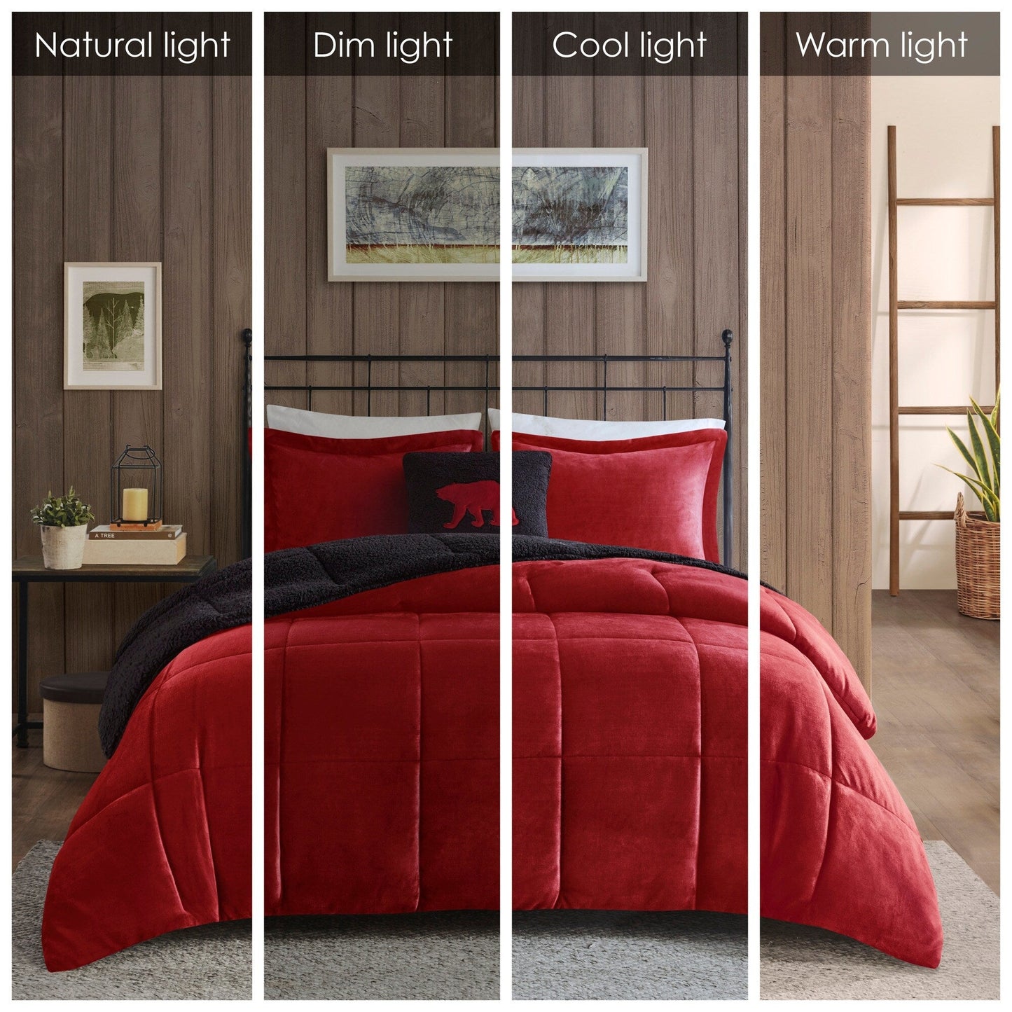 Woolrich Alton Bettdecken-Set, Alternative zu Plüsch und Sherpa-Daunen