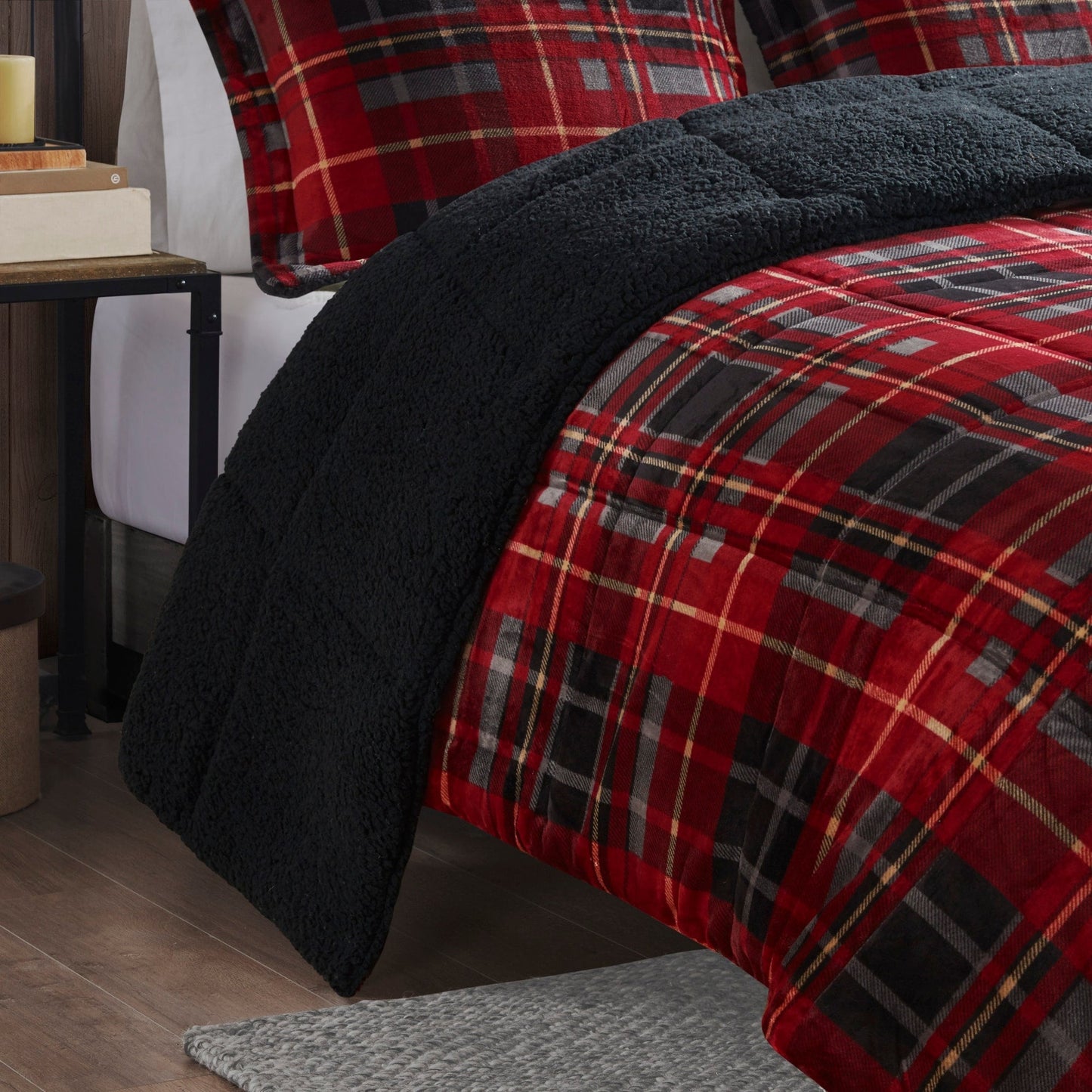 Woolrich Alton Bettdecken-Set, Alternative zu Plüsch und Sherpa-Daunen