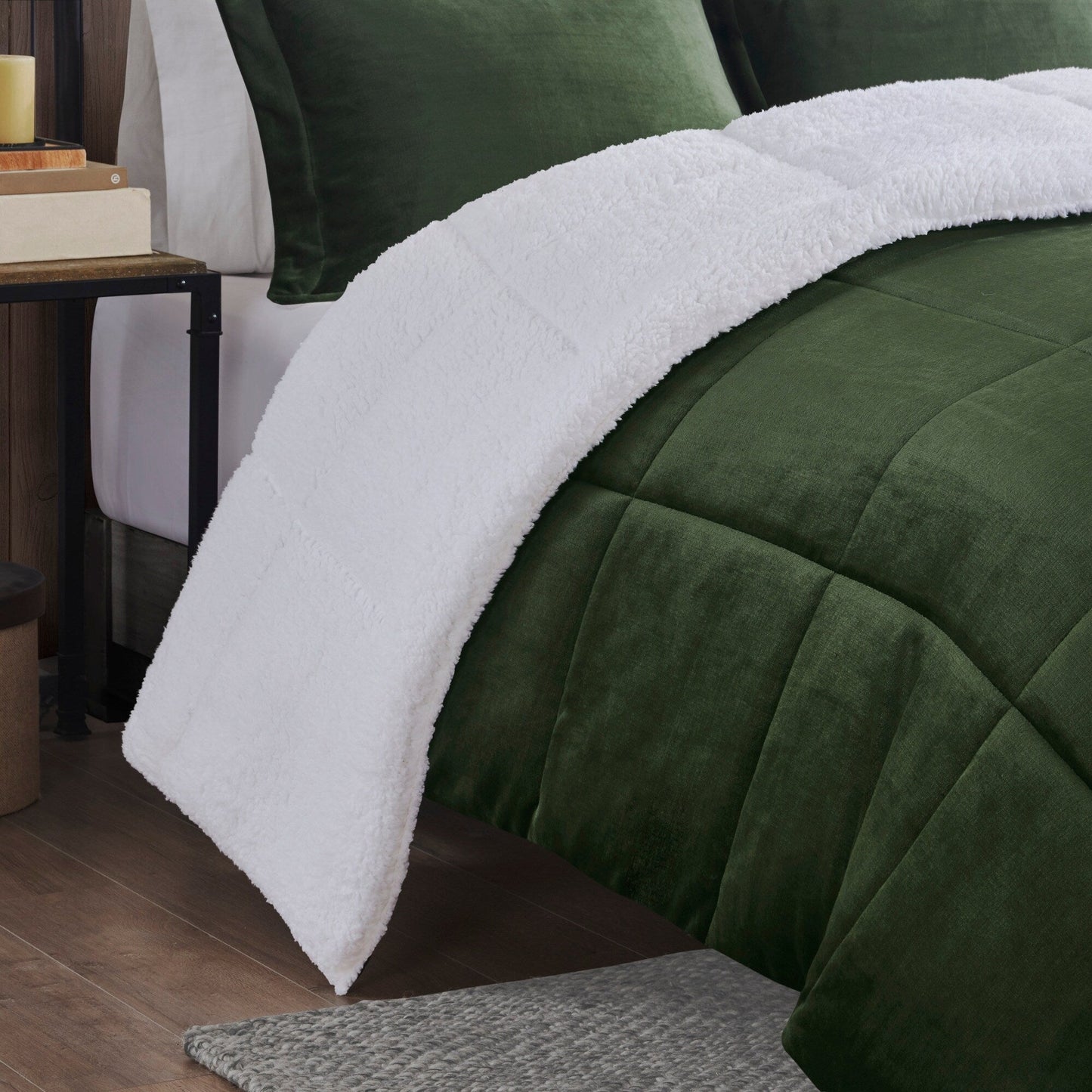 Woolrich Alton Bettdecken-Set, Alternative zu Plüsch und Sherpa-Daunen