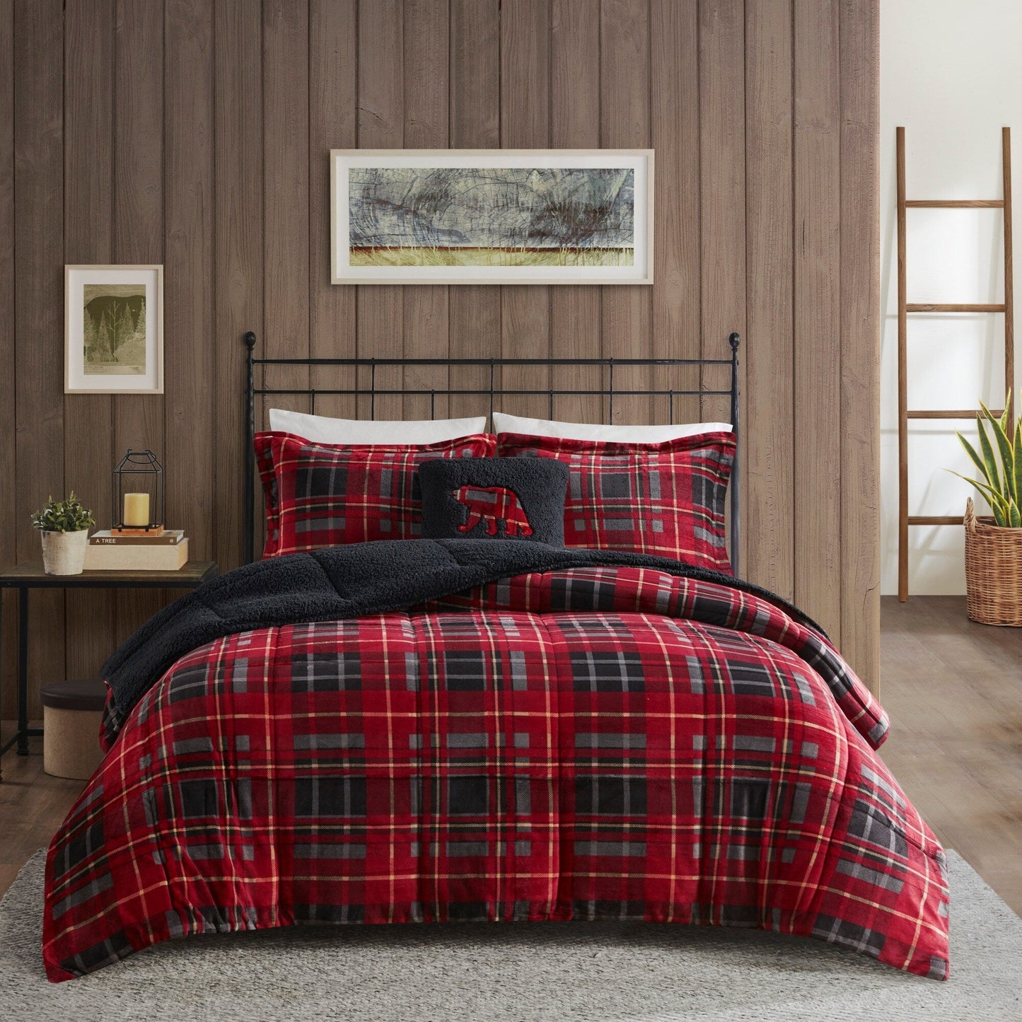 Woolrich Alton Bettdecken-Set, Alternative zu Plüsch und Sherpa-Daunen
