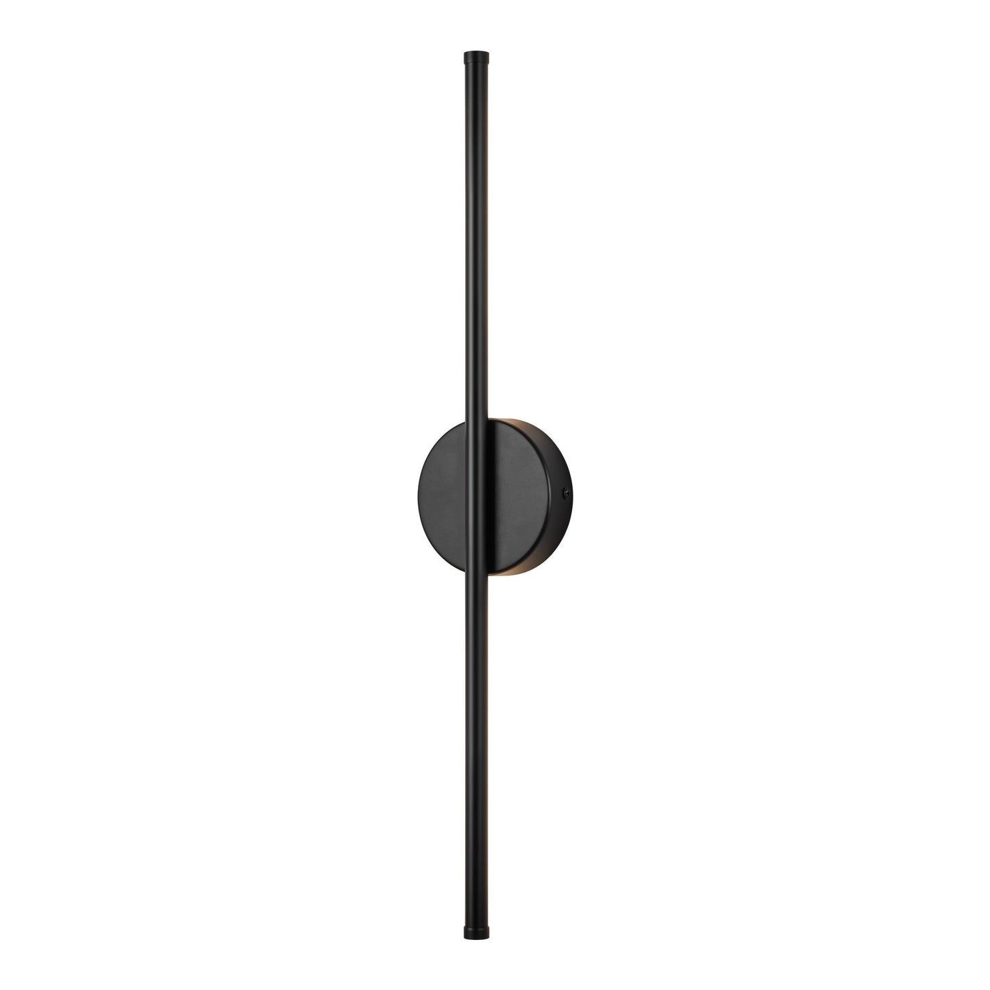 1-flammige, moderne, lange, lineare Wandleuchte in Schwarz/Gold/Nickel, dimmbare LED-Badezimmer-Waschtischleuchte