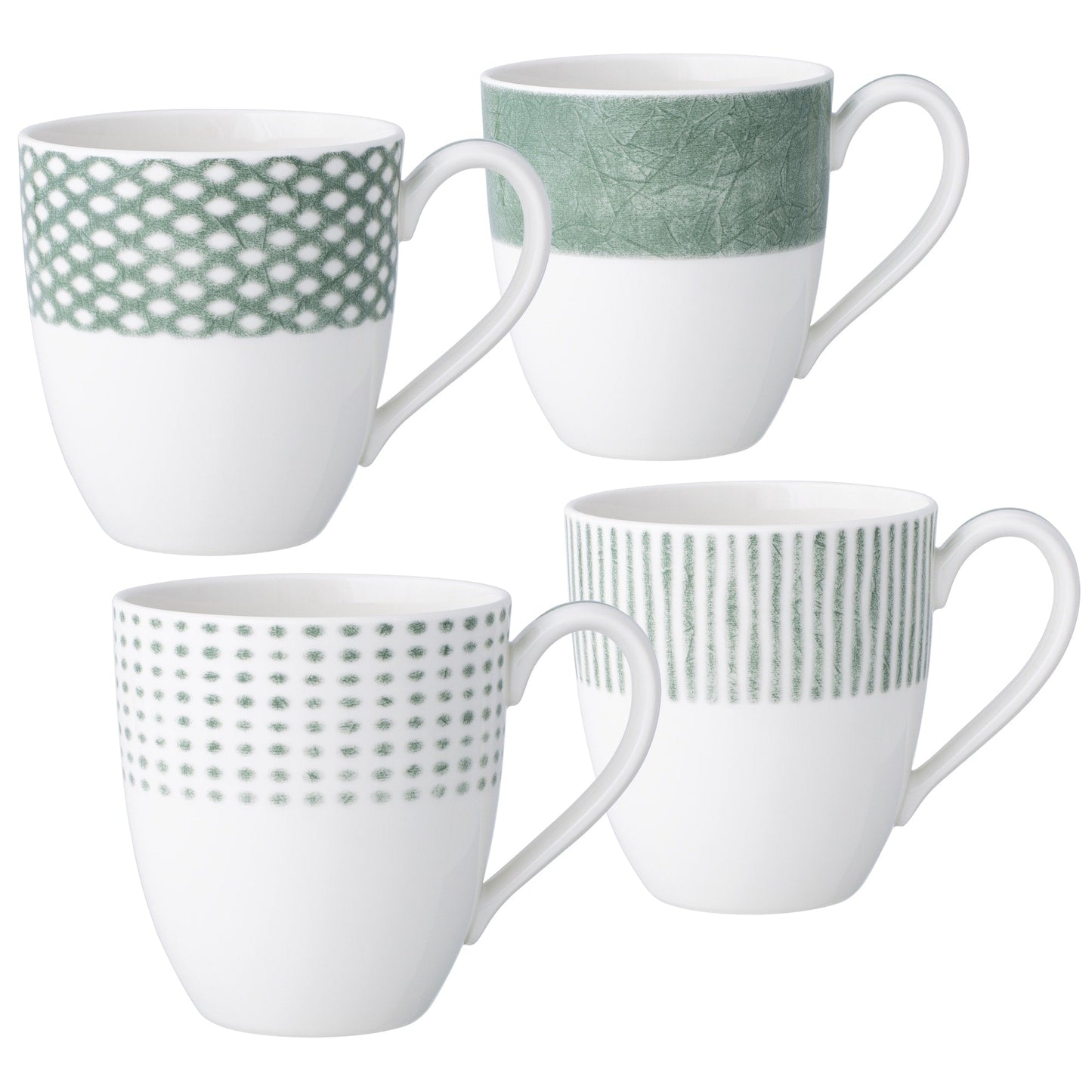 Noritake Hammock-Set mit 4 verschiedenen Bechern, 15 oz.