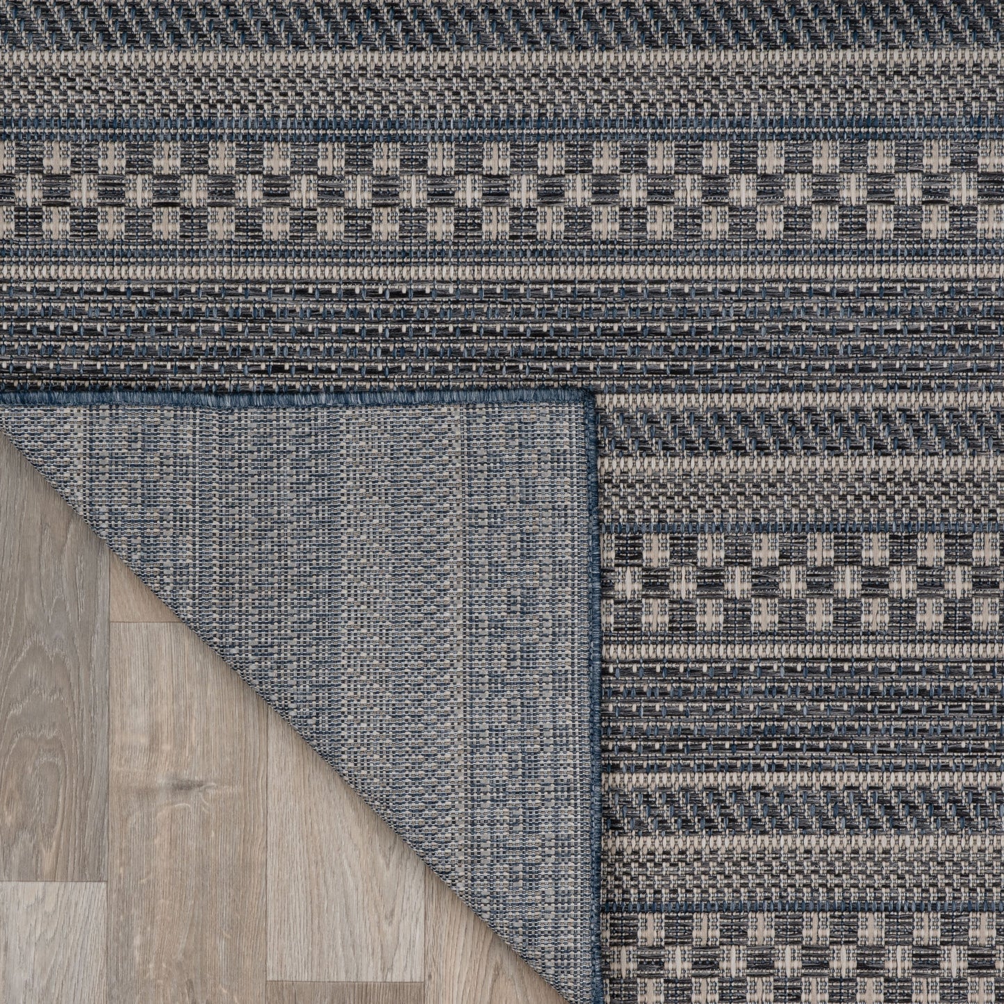 World Rug Gallery Bohemian Geometric Stripe Indoor/Outdoor-Teppich