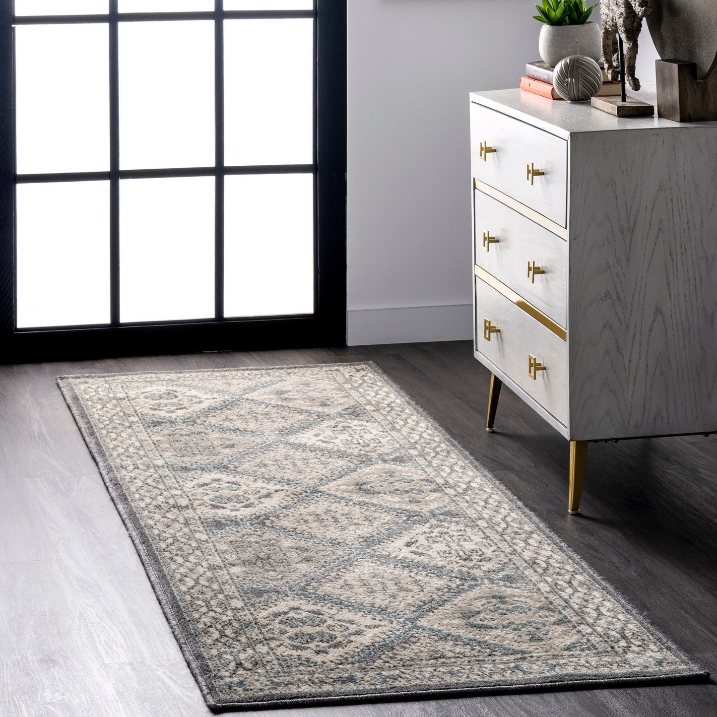 Nuloom Becca Traditioneller gefliester Teppich