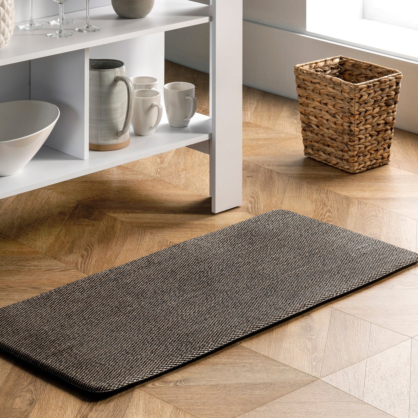 Nuloom Casual Geflochtene Anti-Ermüdungsmatte für Küche oder Waschküche